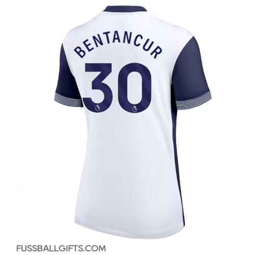 Tottenham Hotspur Rodrigo Bentancur #30 Fußballbekleidung Heimtrikot Damen 2024-25 Kurzarm